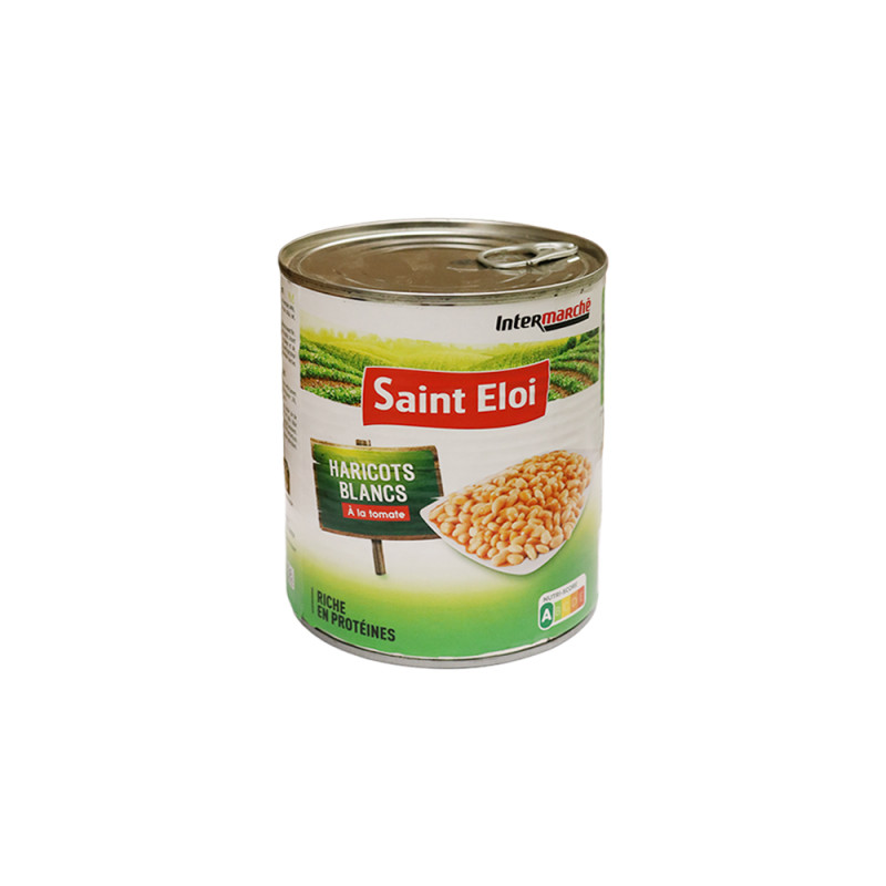 Haricots blancs à la tomate 4/4 500g