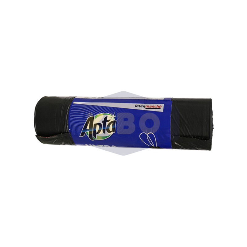 Sac poubelle ultra-résistant lien coulissant 50Lx15
