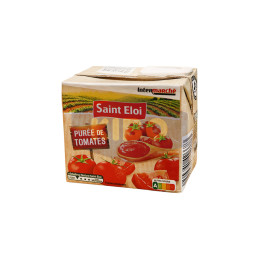 Purée de tomates en brique...