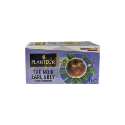 Thé noir earl grey x25 40g