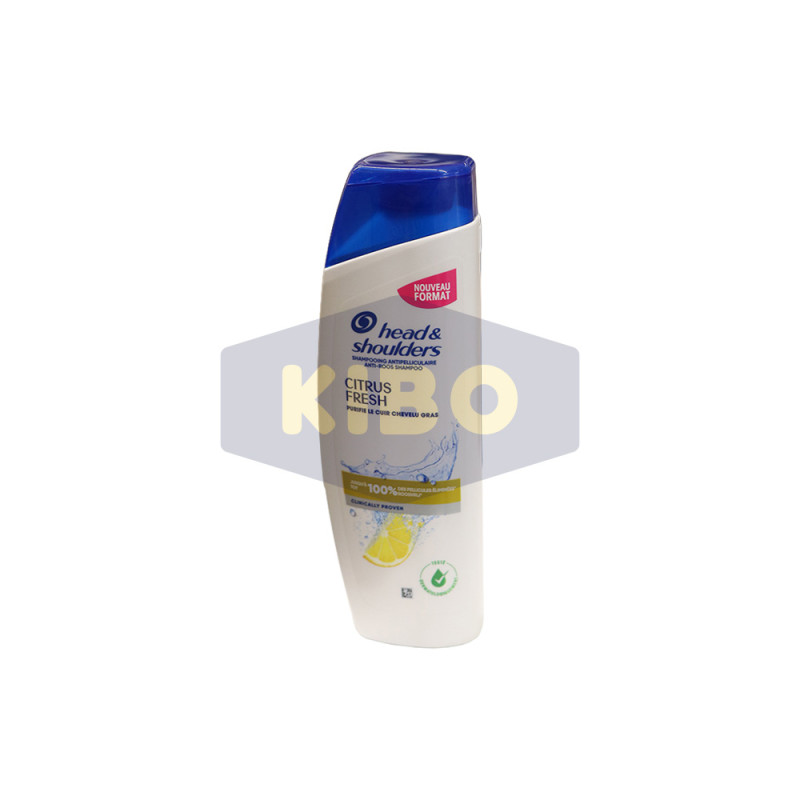 Shampoing citrus fresh pour cheveux gras 225ml