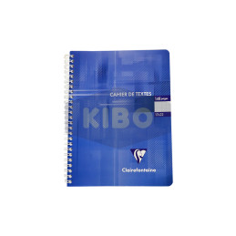 Cahier de texte à reliure...
