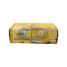 Bûche glacée aux fruits...