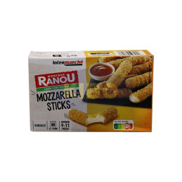 Mozzarella sticks x10 250g