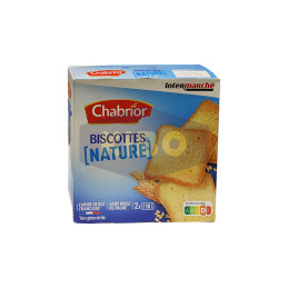 Biscottes nature x36 300g