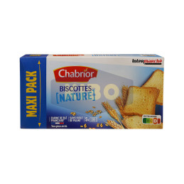 Biscotte nature maxi pack 830g