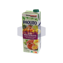 Jus multi fruits en brique 1L