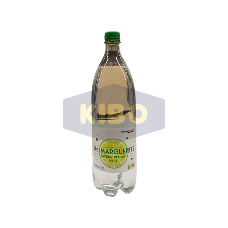 Eau gazeuse citron vert 1,25L
