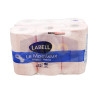 Papier toilette rose le moelleux 3 plis x 6 rouleaux
