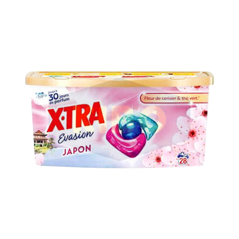 Lessive capsule parfum evasion japon x28