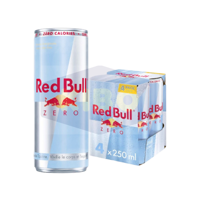 Red bull zéro 4x25cl