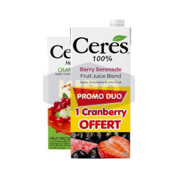 Pack duo jus Cérès