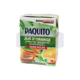 Jus d'orange en brique 20cl