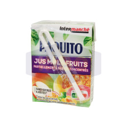 Jus multi-fruits en brique...