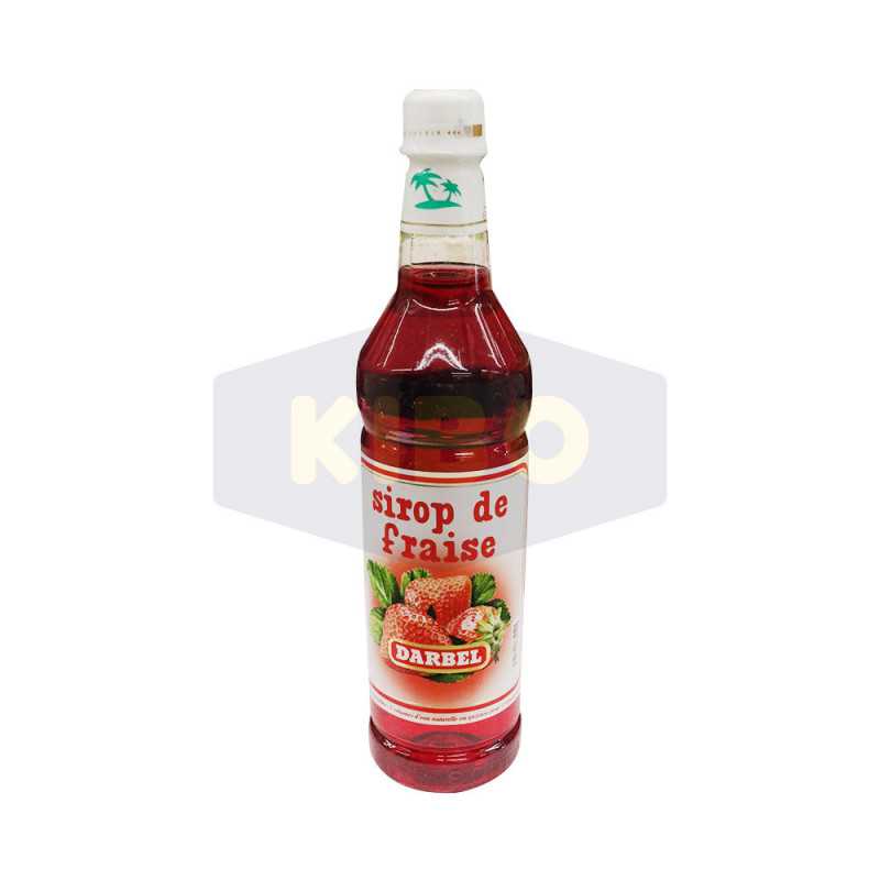 Sirop de fraise pet 75cl