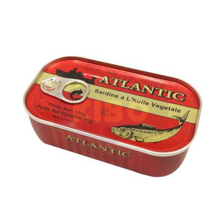 Sardines Atlantic 125g