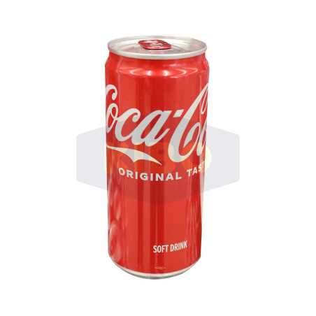 Boisson gazeuse Coca Cola en canette 30 cl
