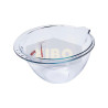 Bol à mixer en verre transparent 4