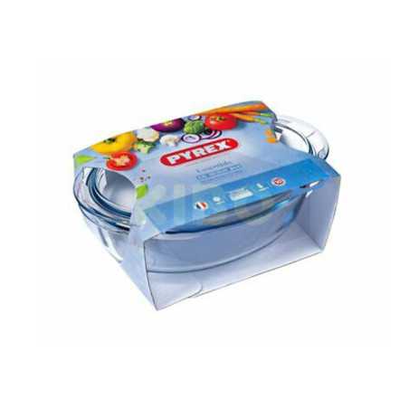 Cocotte en verre ovale 4L