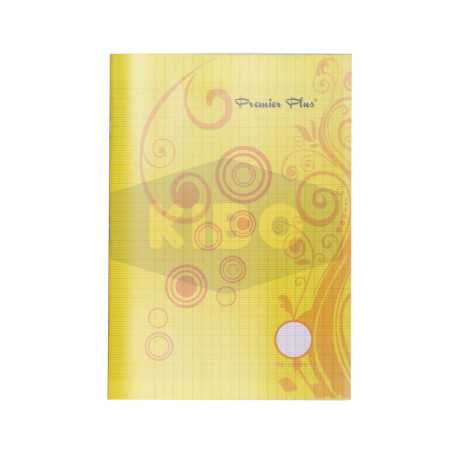 Cahier couverture plastique grand format 96 pages