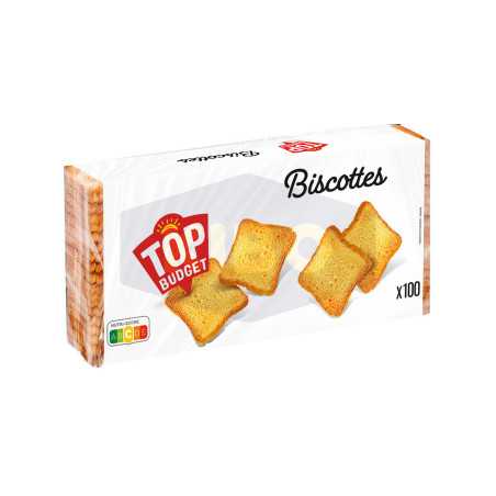 Biscotte 100 tranches 750g