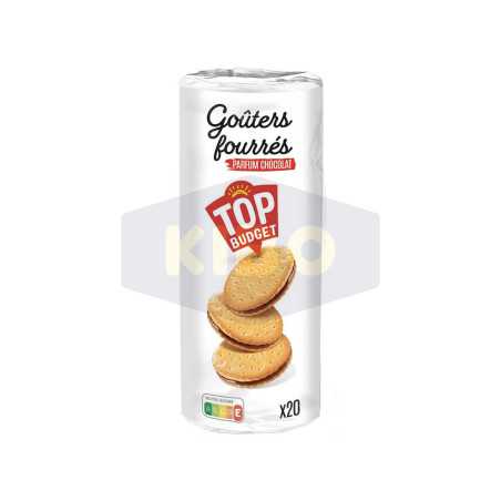 BiscuitGoûters fourrés parfum chocolat 500g
