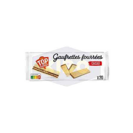 Gaufrettes fourrées crème de cacao 200g