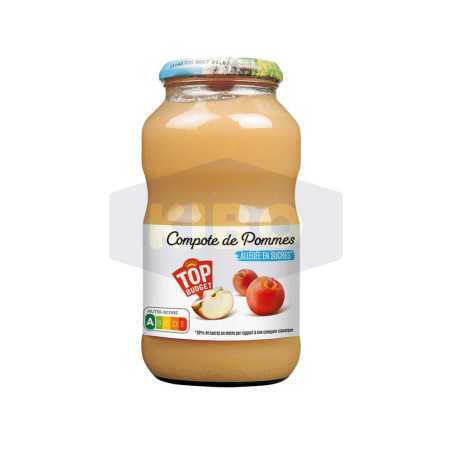 Compote de pomme allégée en sucre 720ml