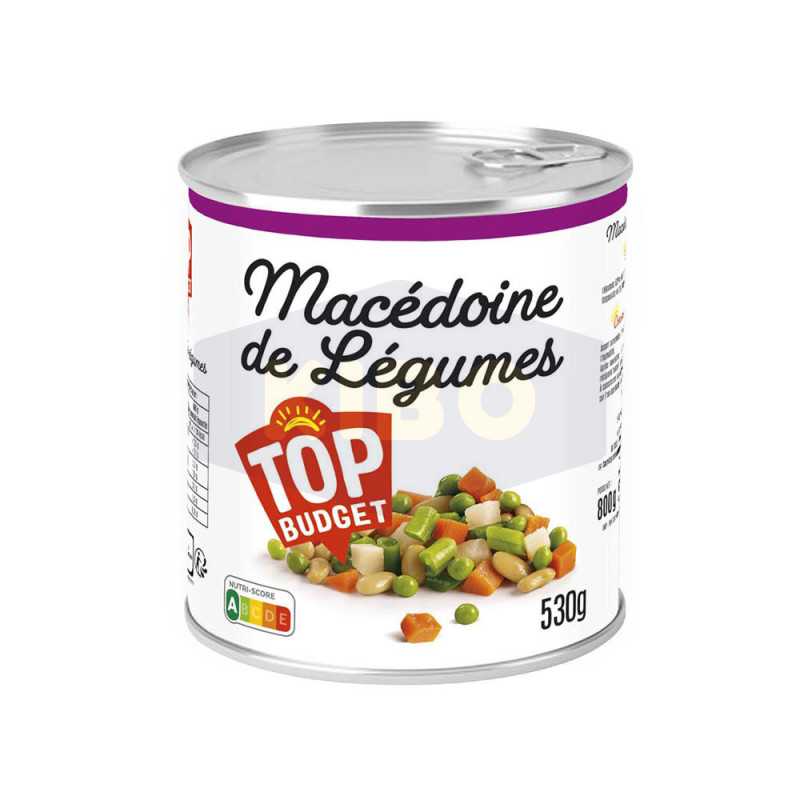 Macédoine de légume 530g
