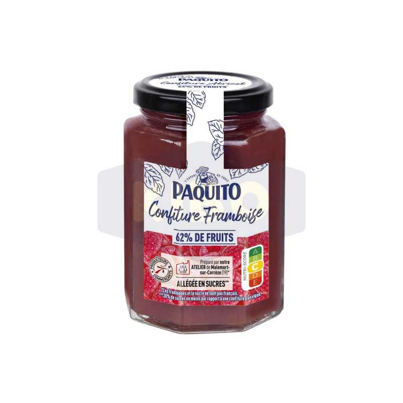 Confiture framboise 62% fruits 310g