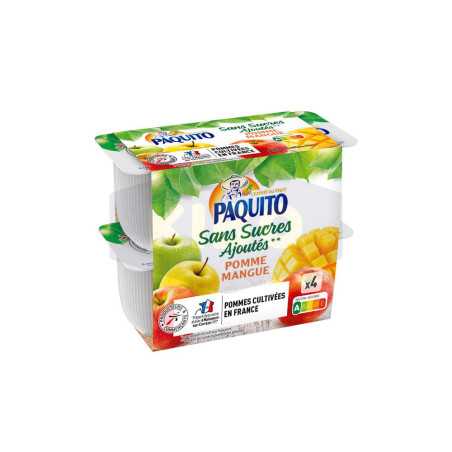 Compote mangue zéro sucre 4x100g