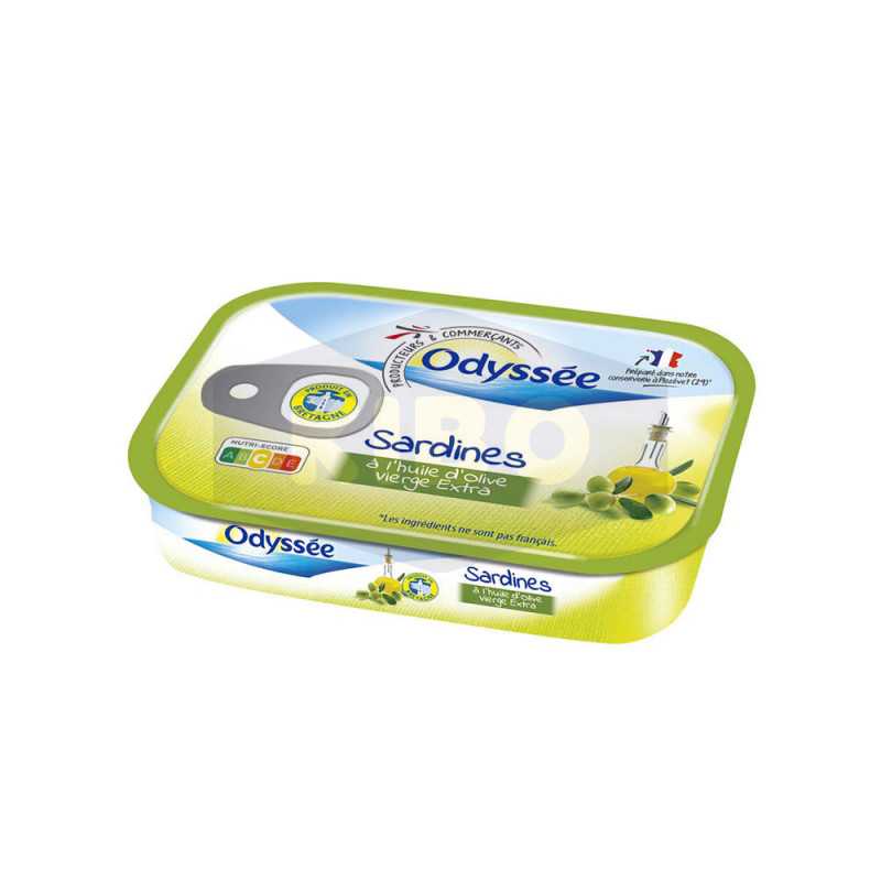 Sardines à l'huile d'olive 135g