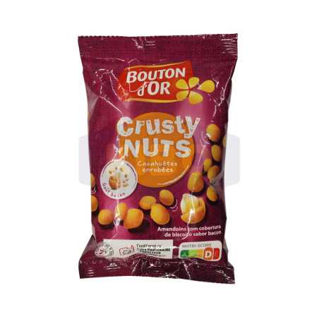 Crusty nuts cacahuètes enrobéesGoût bacon 125g