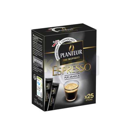 Stick de café espresso pur arabica 25x1
