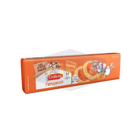 Tartelettes rondes abricots 150g