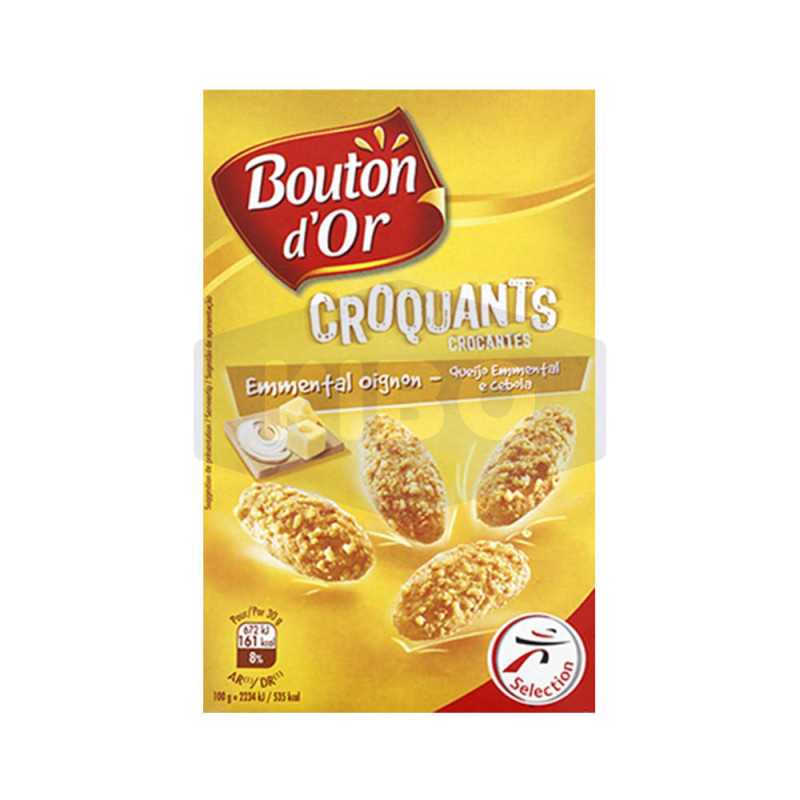 Biscuits croquants à l'emmental oignon 100g