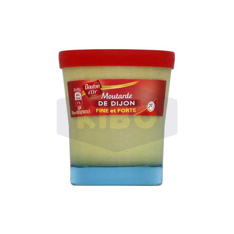 Moutarde de Dijon fine et forte en verre 245g