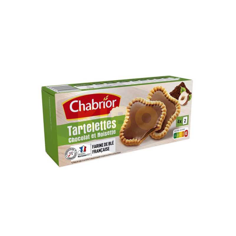 Tartelettes carrées chocolat noisette 127g