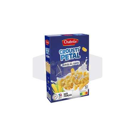 Céréales crousti'pétal glacés au sucre 375g