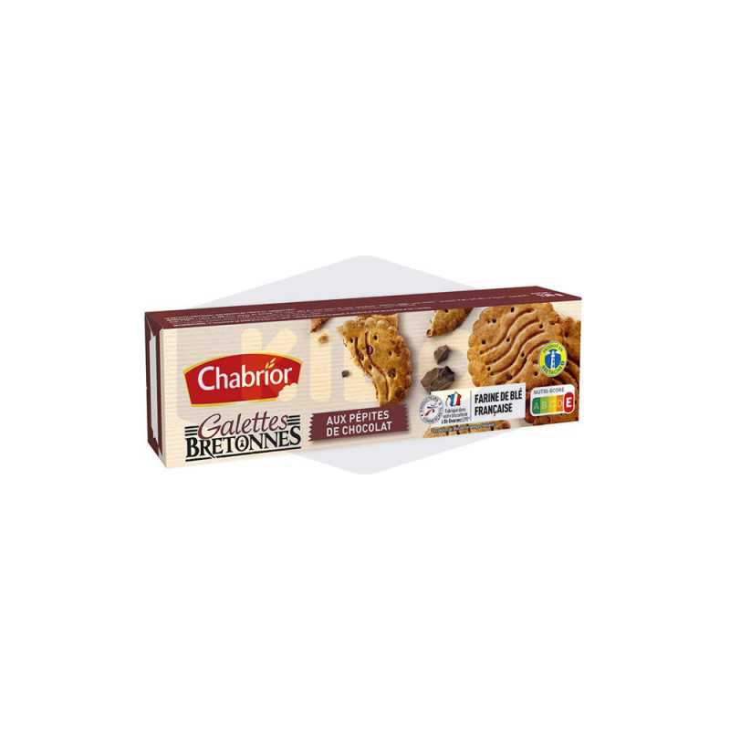 Galettes bretonnes pépites de chocolat 130g