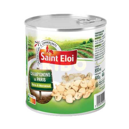 Champignons de paris pieds et morceaux  460g