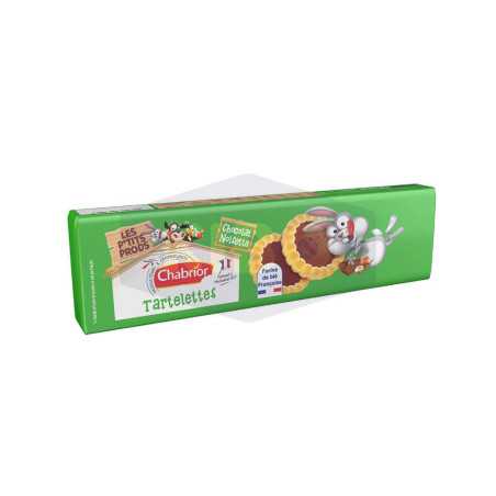 Tartelettes rondes chocolat noisette 150g