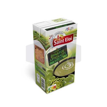 Velouté aux épinards et artichauts 1L