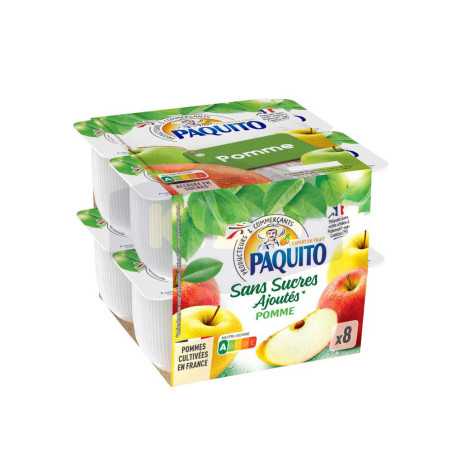 Purée de fruits de pomme sans sucres  800g