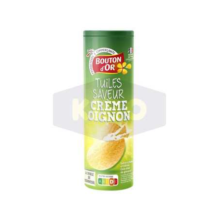 Chips tuiles saveur crème oignon  170g