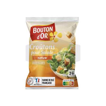 Croûtons pour salade nature 60g