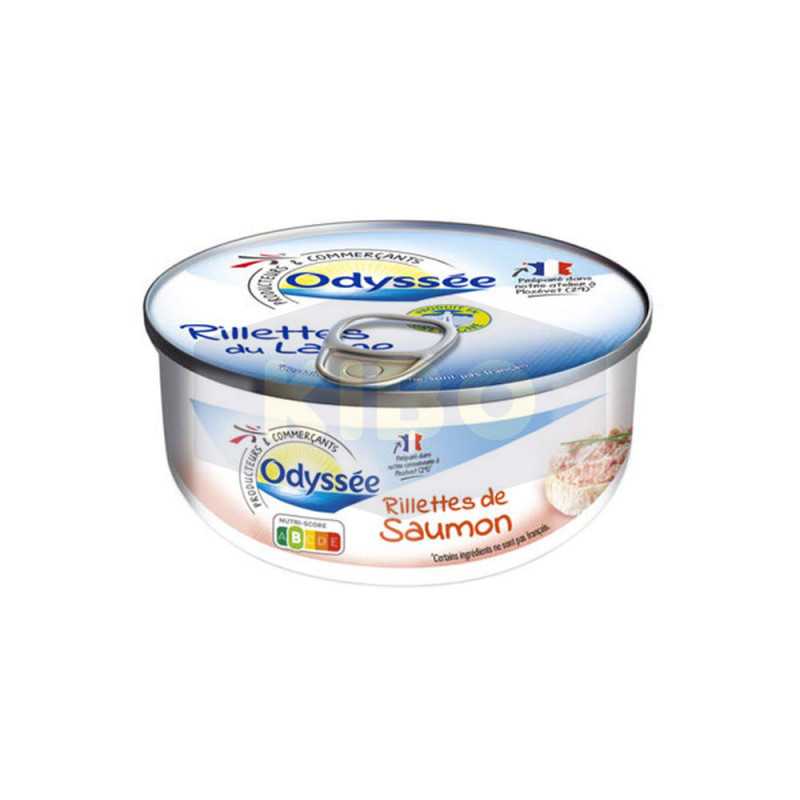 Rillette de saumon 125g