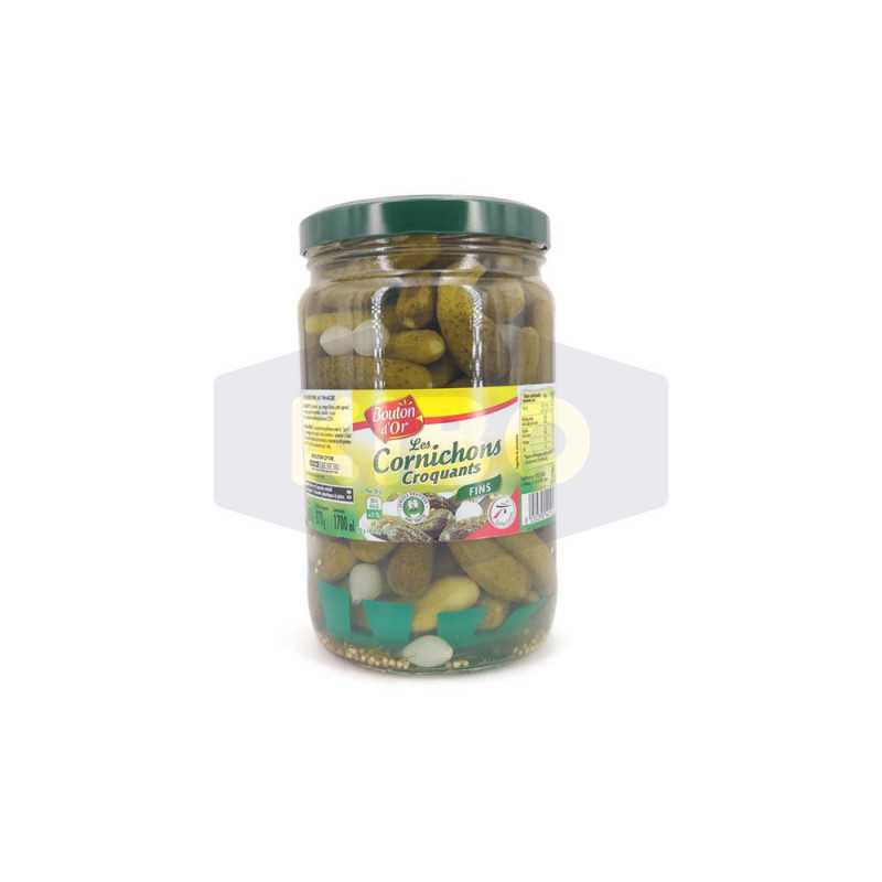 Cornichons croquants fins 870g