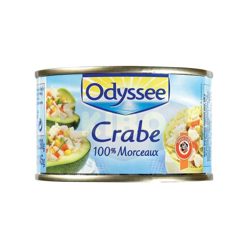 Crabe 100% morceaux 145g