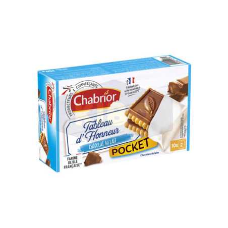 Biscuits tableau d'honneur chocolat au lait pocket 250g